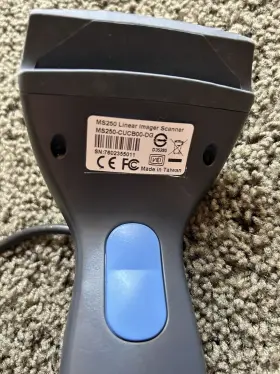 Ms250 Unitech Linear Imager Usb Barcode Scanner Wired - Tested Works #2