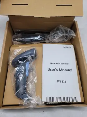 Ms335-xu1g Unitech Ms335 Handheld Usb Barcode Scanner With Stand And Cable