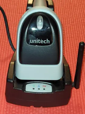 Ms380-cupbgc-sg Unitech Barcode Scanner Wireless And Cradle #2