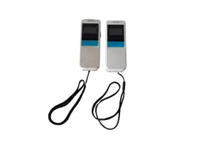 Ms916 Unitech Lot Of 2 - Wireless Pocket Laser 1d Barcode Scanner Untested