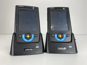 Pa500-9260uadg Unitech Pa500 Mobile Computer With Usb Cradle - Lot Of 2