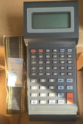 Pt815-1w Unitech Winnebago Portable Data Collection Terminal 128k Unit And Strap