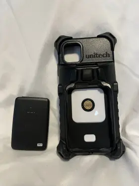 Sl120-wi00umdg Unitech Sl120 Iphone Scanner Sled Rugged Barcode For Xr/ 11