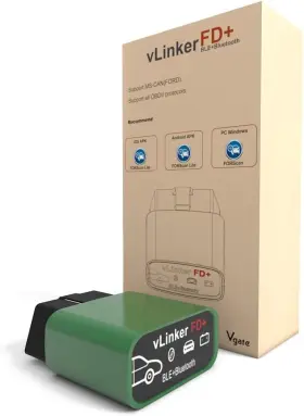 Obd2 Vgate 788485474515 Vlinker Fd Plus Adapter Bluetooth Ble Scanner For Forscan Work With