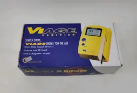 Cav-2800 Viage Verifier - Age Verification Scanner By Cardcom Id Swipe Reader