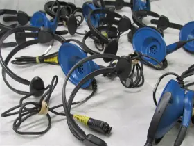 Sr-20 Vocollect Lot Of 7 Used Volollect Headsets Free Shipping #2