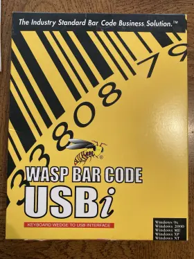 124900 Wasp Bar Code Usbi Keyboard Interface