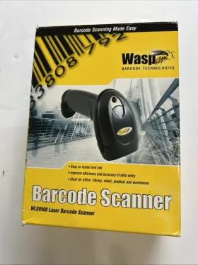 Wasp 633808121679 Wlr9500 Ps2 Bi-color Ccd Barcode Scanner