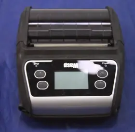 99-0520010-50lf Wasp Wpl4mb Pr40 Dt Mobile Direct Thermal Barcode Printer Untested