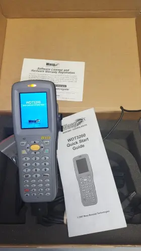 Wdt3200 Wasp Mobile Handheld Barcode Scanner With Integrated Laser
