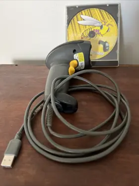 Wls9500 Wasp Handheld Laser Barcode Scanner W Cd User Manual
