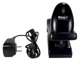 Wws450 Wasp Wws 450 1d 2d Qr Laser Wireless Barcode Scanner With Bundle Fully Tested