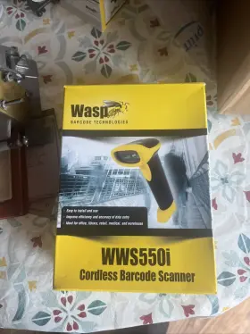 Wws550i Wasp Wws550 2 Handheld Bluetooth 1d Scanner With 6.0w Ac Adapter