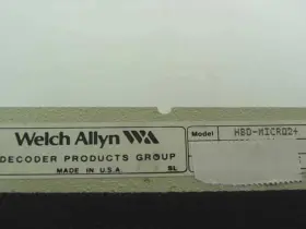 Hbd-micro2 Welch Allyn Decoder / Barcode Scanner - Micro 2 Plus #3