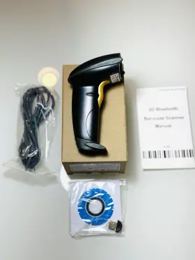 Mj2880 Worldtec Lot Of 5 - 2d Barcode Scanner Usb Wired Handheld Qr Code Reader