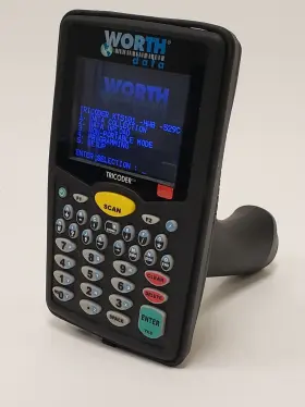 Lt5101h Worth Data Rf Terminal Bar Code Scanner - Tested And Working