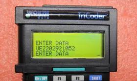 Lt54 Worth Data Genuine Tricoder Portable Barcode Scanner #3