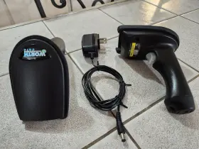 Lz360rf Worth Data 2 Wireless Bar Code Laser Scanner Reader 1 Charger L K