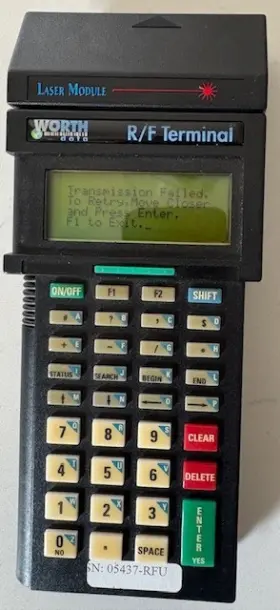 Lt71 Worth Data Tl71 R/f Terminal Laser Module Model Power Tested-working