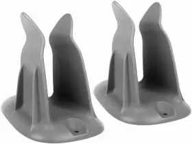 Ys2308-11 Yanzeo 2x Barcode Scanner Holder Wall Mount Bracket And Screws For Symbol Honeywell Zebra