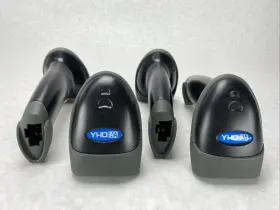 Yhd-5100g Yhdaa Lot 4 Handheld Wired Usb Automatic Barcode Scanner Black No Cable #2