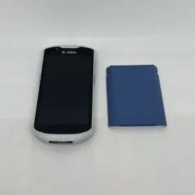 1ptc520k-1hcmh6t-na Zebra Tc520k Mobile Barcode Scanner With Battery Tc520k-1hcmh6t-na Blue And White