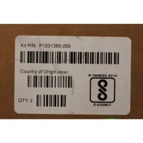 P1031365-059 Zebra 65465 Pack Of 2 Printer Replacement Battery New Open Box