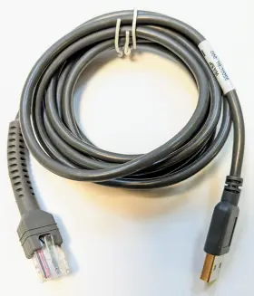 9500cbl-002 Zebra Wasp Barcode Scanner Usb Cable 7ft Oem 9500cbl-002 Zebra Wasp Barcode Scanner Usb Cable 7ft Oem