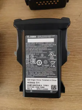 Bt000370 Zebra Battery Model Li-ion Rechargeable Tested