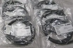 Cba-r08-s07zbr Zebra 6 New Db-9 Rj-45 Rs232 Nixdorf 5v Data Transfer Cable Cord