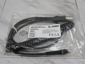 Cba-rf4-c09zbr Zebra New 9ft Serial Data Transfer Cable Vehicle Mount Terminal