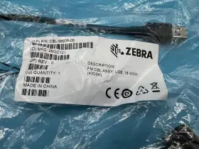 Cbl-58926-05 Zebra Usb A Db9 Black #2