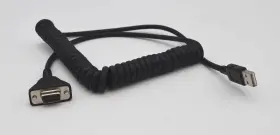 Cbl-58926-06 Zebra Usb Scanner Cable 9ft Ft Coiled New