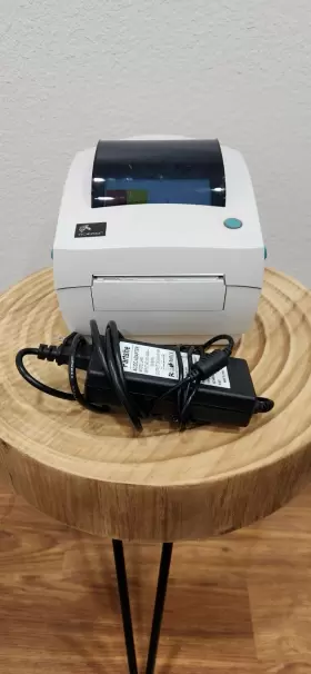 Gc420d Zebra Cg420d Direct Thermal Desktop Label Printer With Power Supply