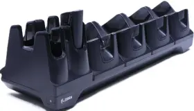Crd-tc8x-5sc4bc-01 Zebra Sharecradle-mc 5 Slot Chargin Cradle With Battery Charger #2