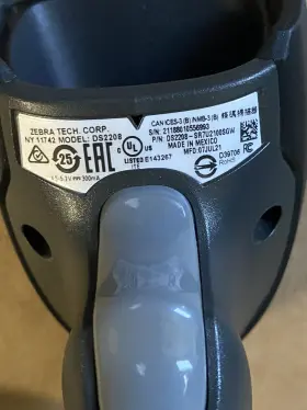 Ds2208-sr7u2100sgw Zebra Ds22 2208 Laser Barcode Scanner/reader With Usb Cable Connection #3