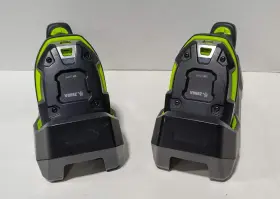 Ds3678-sr0f113vzww Zebra Lot Of 2 Wireless Barcode Scanners With Bases No Batteries