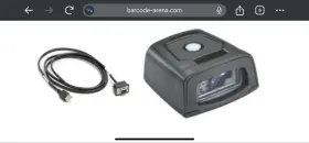 Ds457-dp20004zzww Zebra 1d/2d Usb/rs232 Fixed Mount Barcode Scanner With Cable