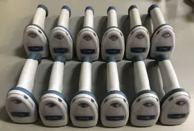 Ds4608-hc4000bvzww Zebra Lot Of 12 Motorola Symbol Handheld Barcode Scanner