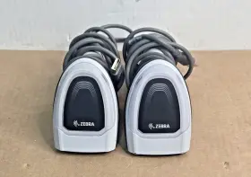 Ds8108-sr00006zzww Zebra Lot Of 2 Corded Handheld Barcode Scanner With Cords