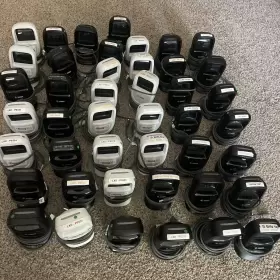 Ds9308 Zebra Lot Of 44 Barcode Scanners 2d Desktop In Good Working Shape