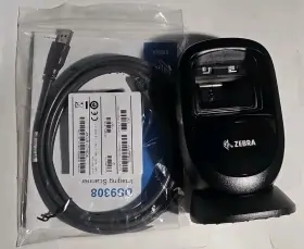 Ds9308-sr00004zzcn Zebra New Handsfree 1d 2d Qr Barcode Scanner Kit With Usb Cable