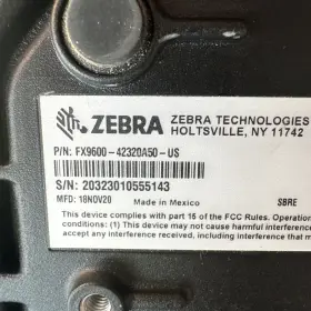 Fx9600-82320a50-us Zebra Fx9600 #2
