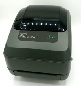 Gx43-102510-000 Zebra Gx430t Thermal Label Printer No Adapter/labels Ss093