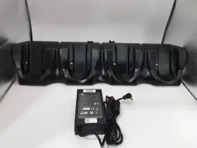 Imz230 Zebra Mz Power Station New Model 4-slot Cradle 4.0a Charging With Ps