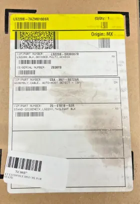 Ls2208-7azm0100sr Zebra Handheld Barcode Scanner New