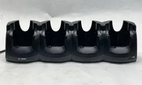 Crd5501-4000cr Zebra Motorola 4-port Charging Cradle Dock Mc55 Mc65 With Ps Lot 2 #2