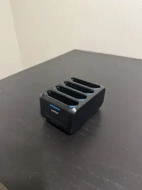 Sac-tc7x-4btyc1-01 Zebra 4-slot Charger Sac-tc7x-4btyc1 For Tc70/tc75/tc77 Batteries Ps Included