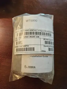 Sg-ngwt-wrmts-02 Zebra Wrist Mount