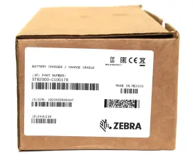 Stb2000-c10017r Zebra Scanner Single Slot Base Battery Charging Cradle